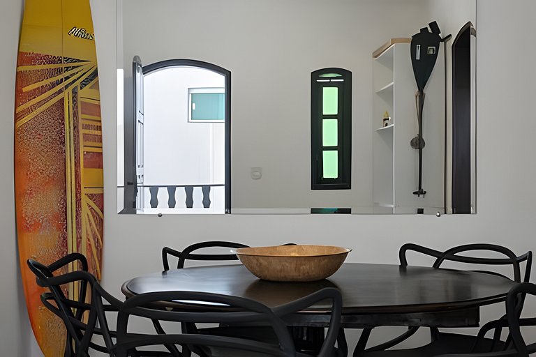 Casa pé na areia para 6 em Itaúna, Saquarema