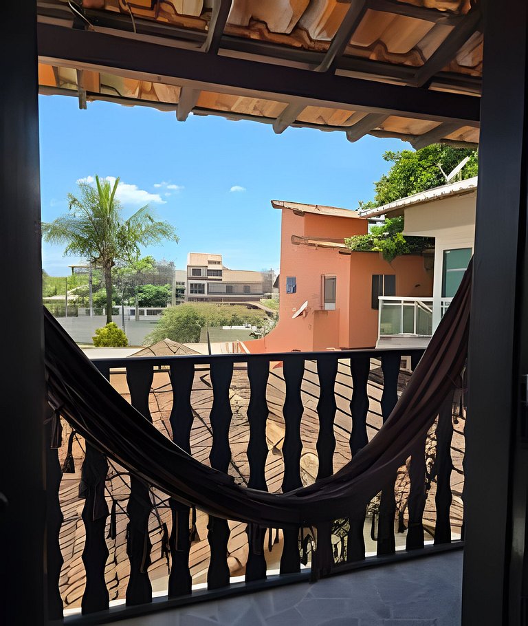 Casa pé na areia para 6 em Itaúna, Saquarema