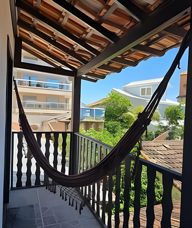 Casa pé na areia para 6 em Itaúna, Saquarema