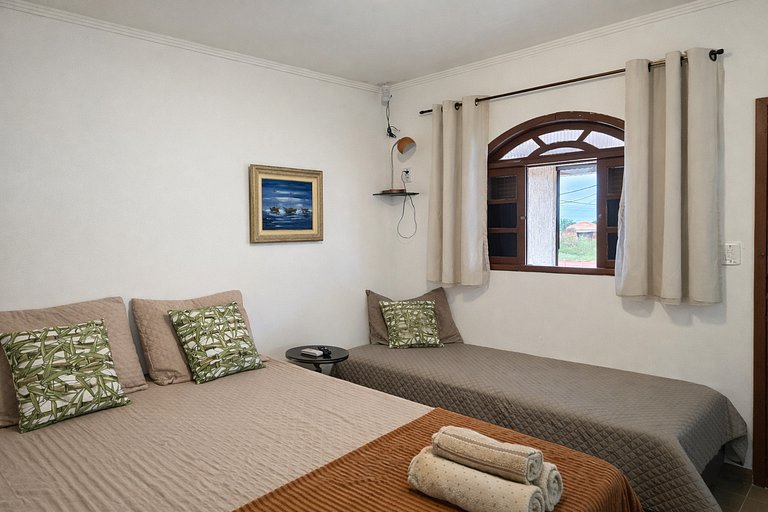 Acesso à Praia Ar Condicionado Conforto Garantido!