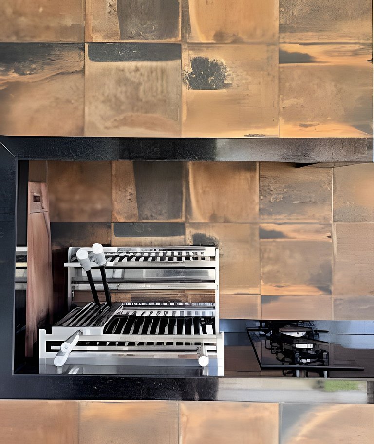 Ar-condicionado Área Gourmet Próximo à Praia