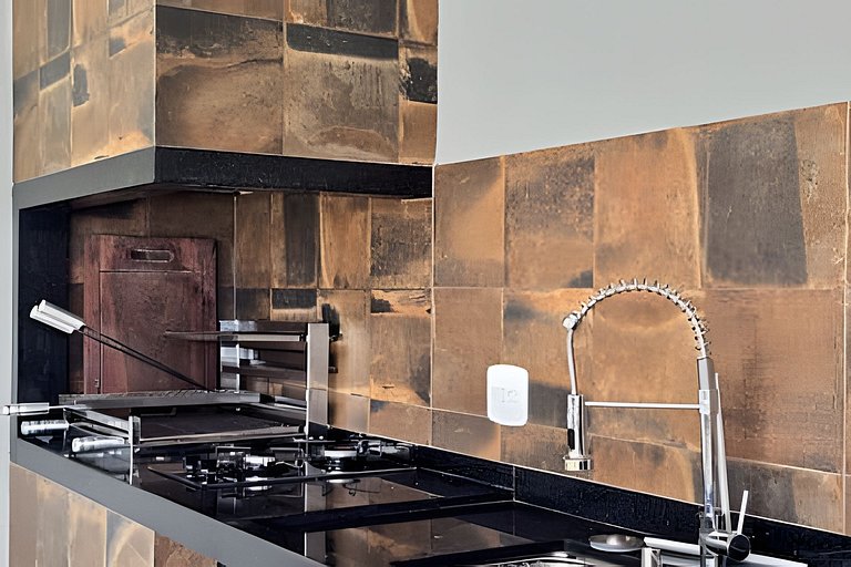 Ar-condicionado Área Gourmet Próximo à Praia