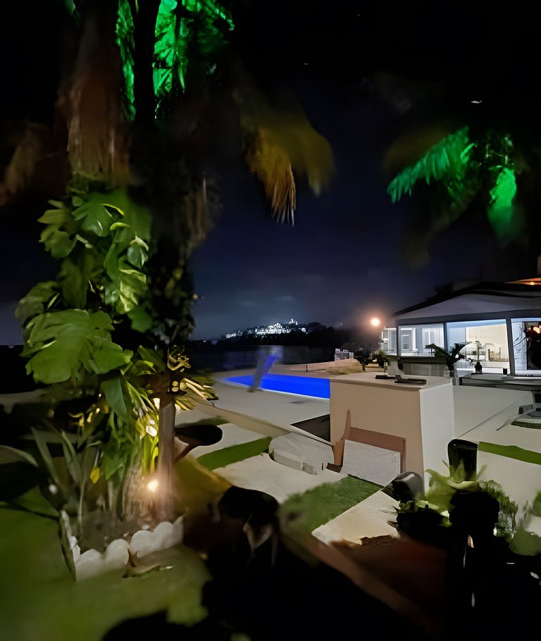 Ar-condicionado Área Gourmet Próximo à Praia