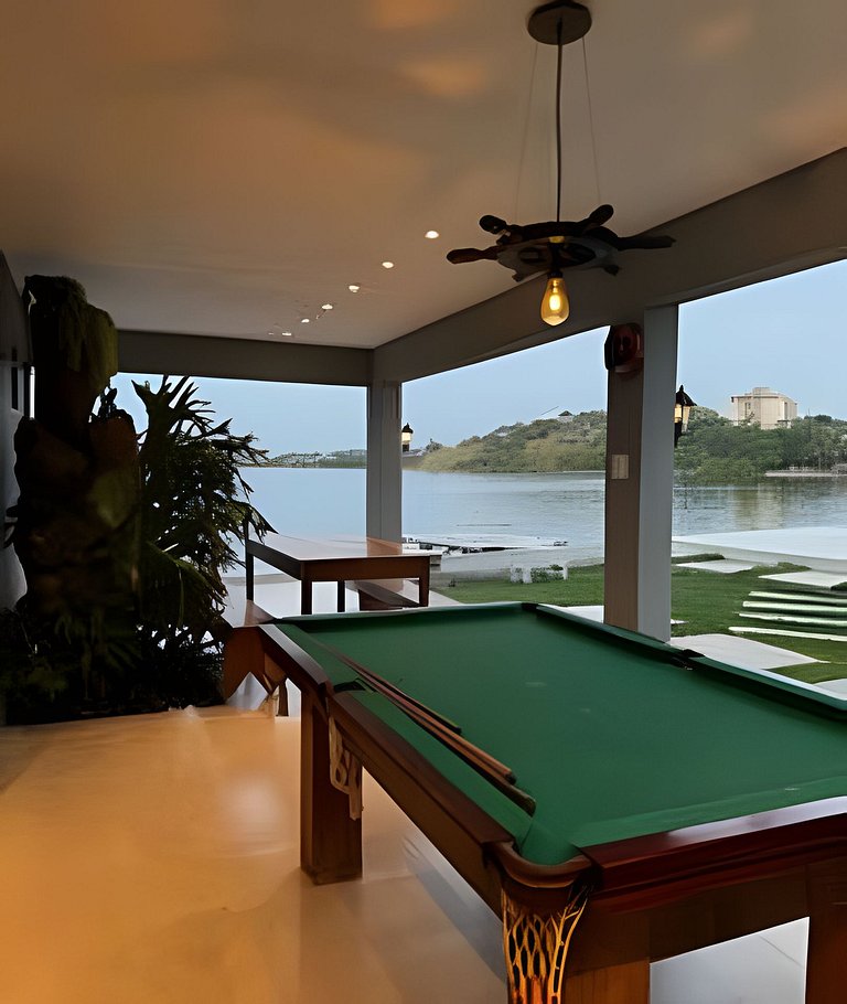 Ar-condicionado Área Gourmet Próximo à Praia