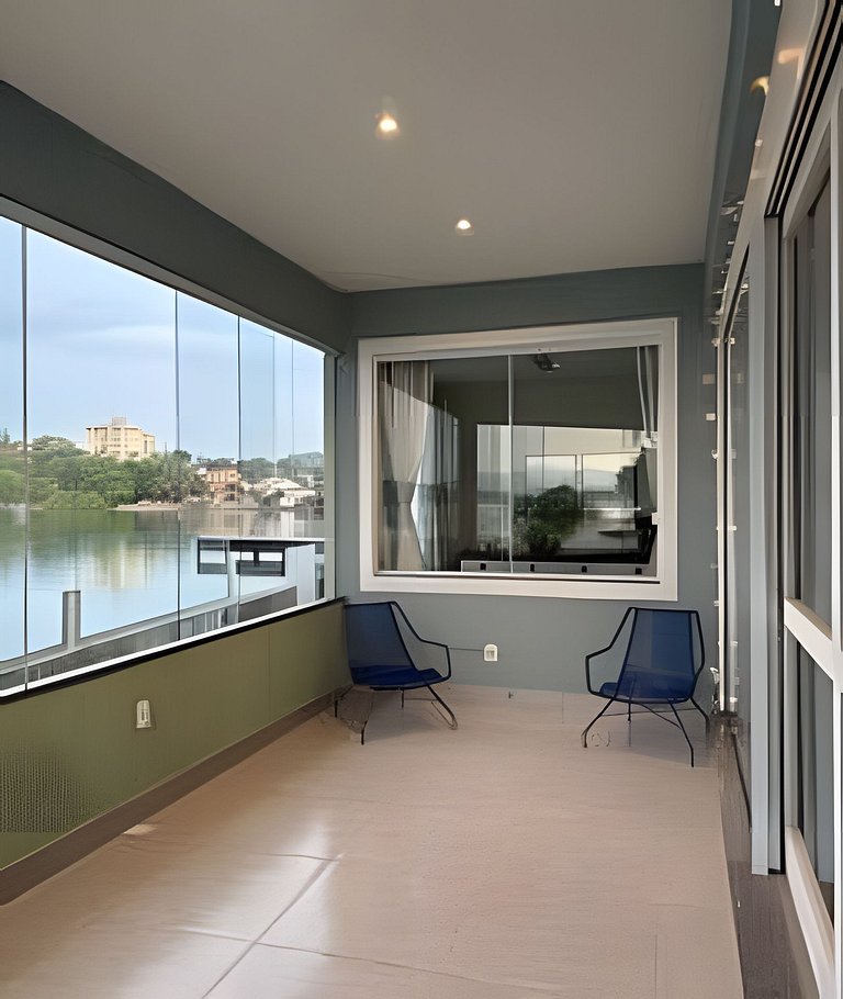 Ar-condicionado Área Gourmet Próximo à Praia