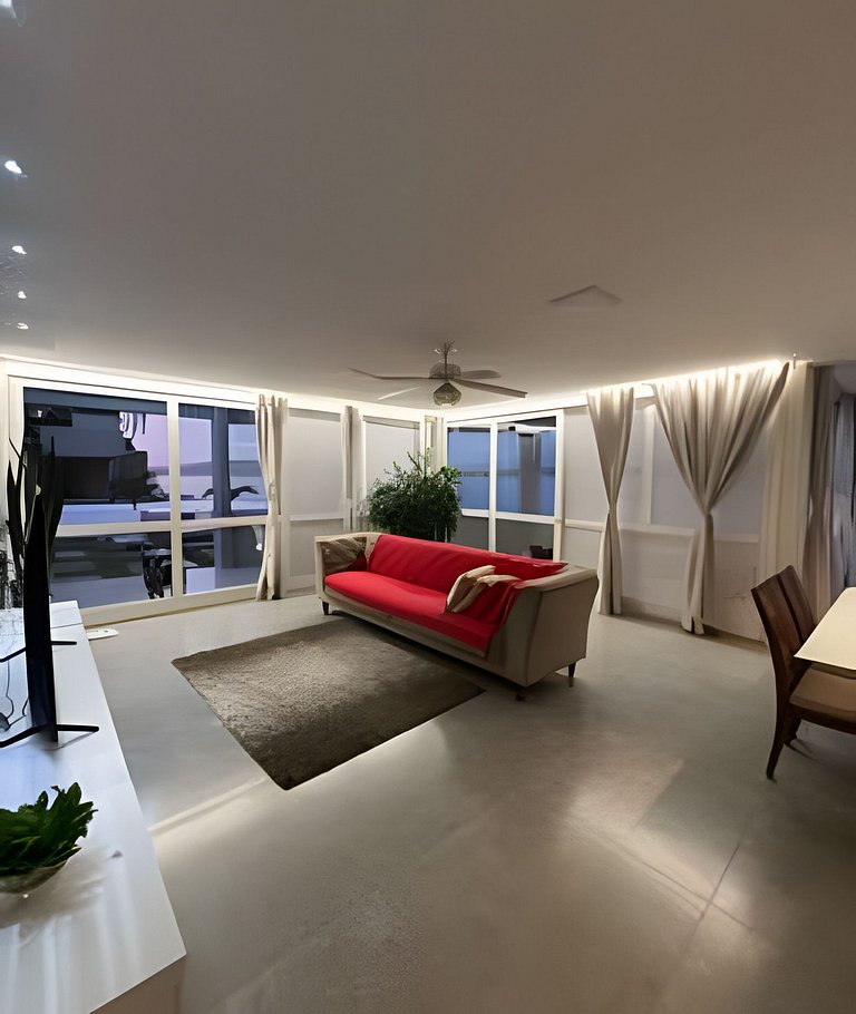 Ar-condicionado Área Gourmet Próximo à Praia