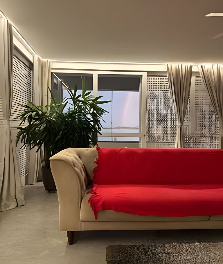 Ar-condicionado Área Gourmet Próximo à Praia