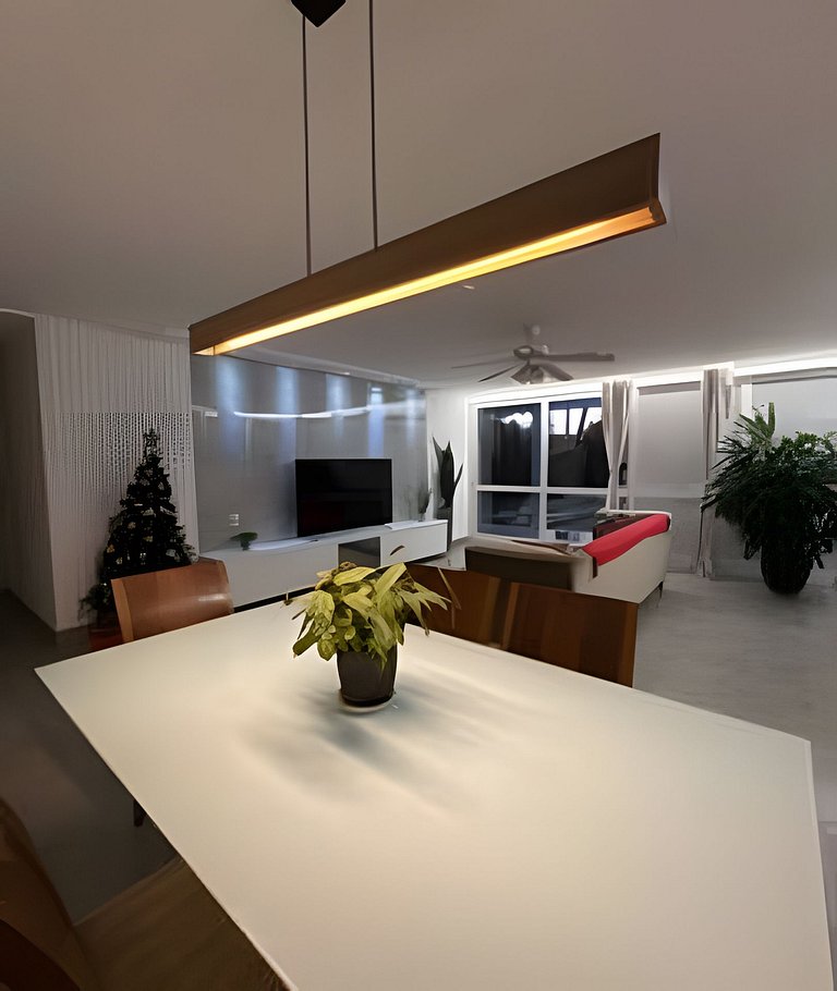 Ar-condicionado Área Gourmet Próximo à Praia