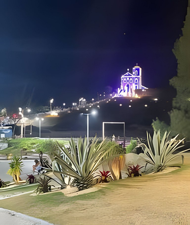 Ar-condicionado Área Gourmet Próximo à Praia