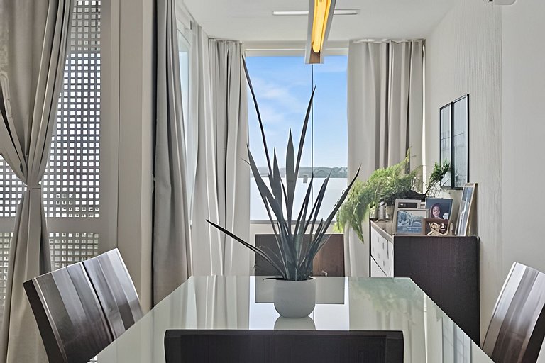 Ar-condicionado Área Gourmet Próximo à Praia