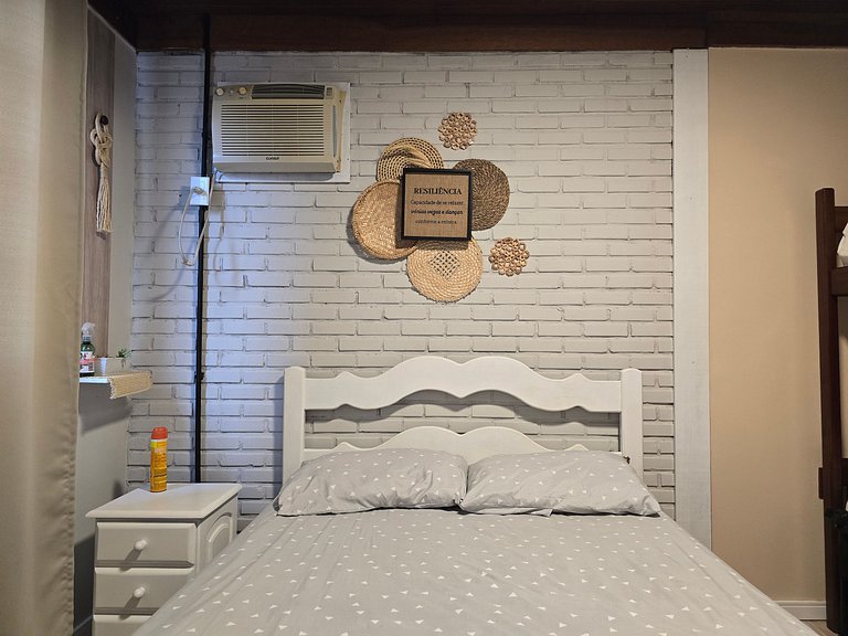 Piscina, Sauna, Ar-cond. e Praia