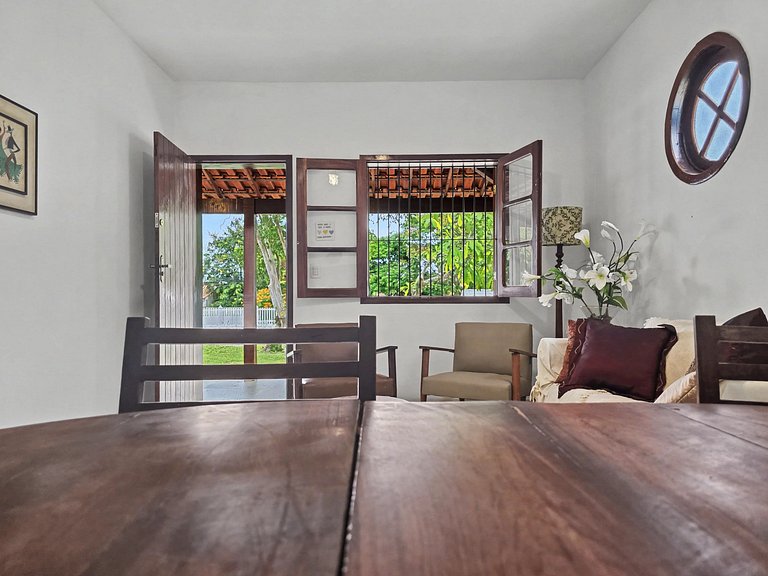 Casa com espaço e lazer