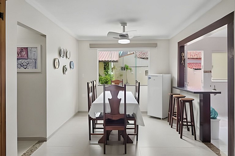 Casa 4 quartos com piscina para 11 em Itaúna, Saquarema