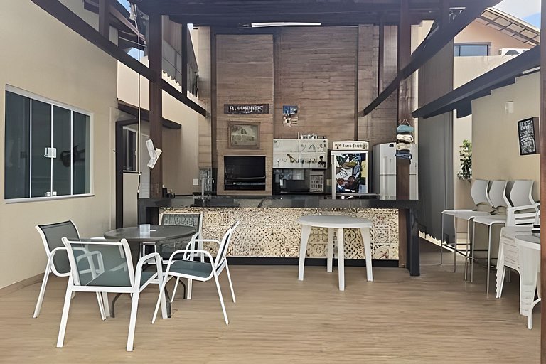 Casa 4 quartos com piscina para 11 em Itaúna, Saquarema