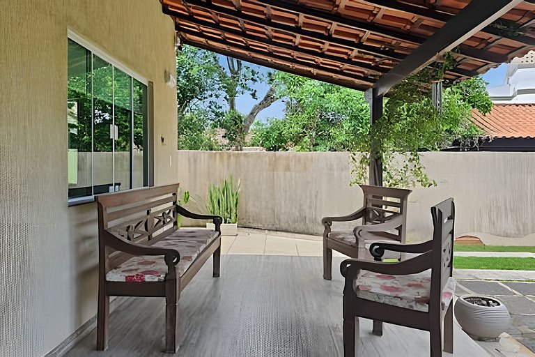 Casa 4 quartos com piscina para 11 em Itaúna, Saquarema