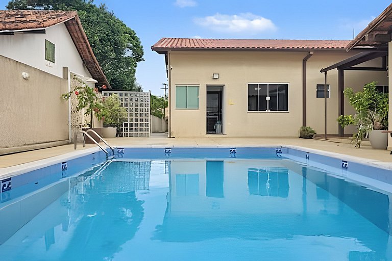 Casa Ampla com Ar e lazer