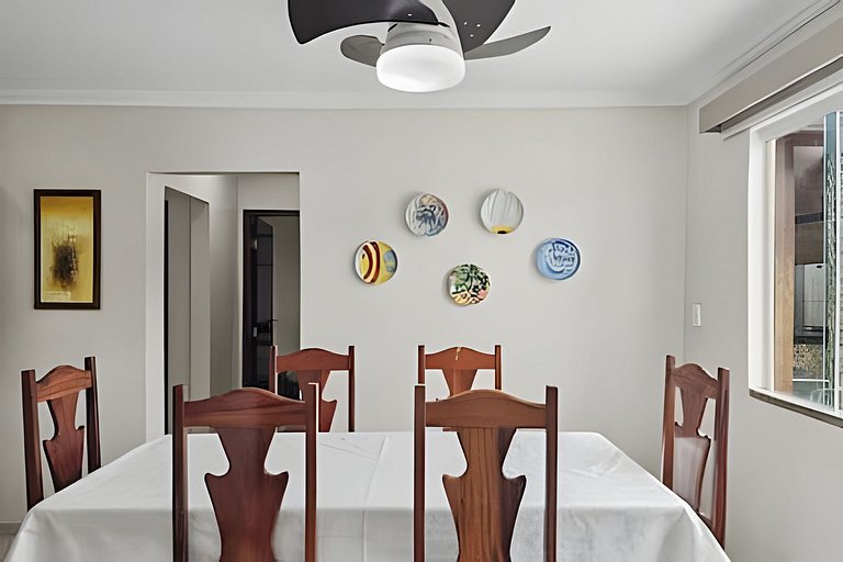 Casa Ampla com Ar e lazer