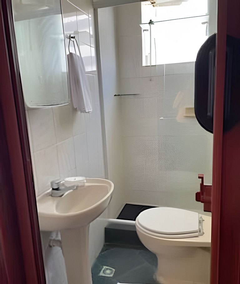 Casa 3 quartos com piscina frente mar no Boqueirão