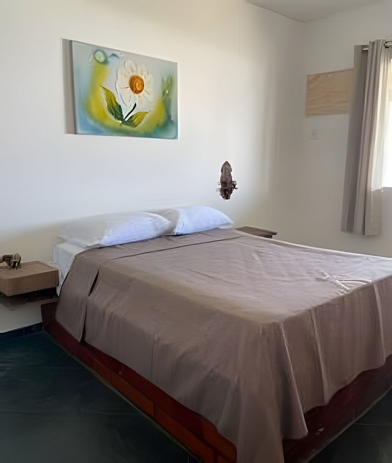 Casa 3 quartos com piscina frente mar no Boqueirão
