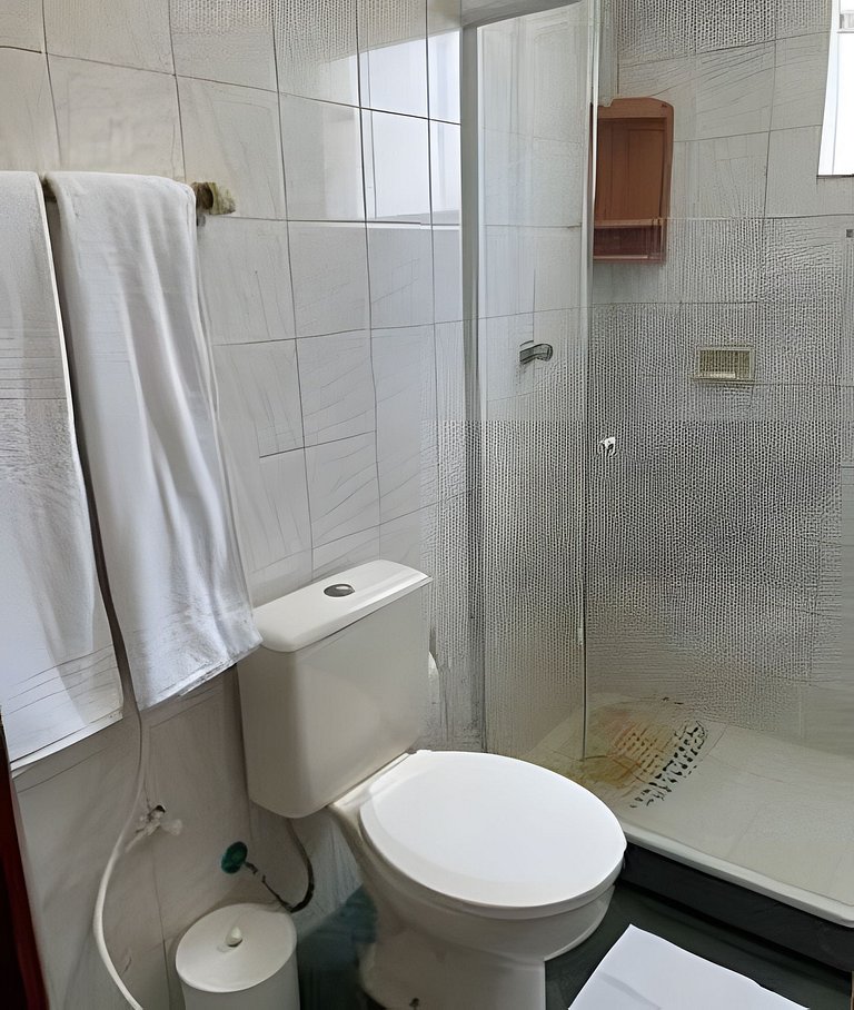 Casa 3 quartos com piscina frente mar no Boqueirão