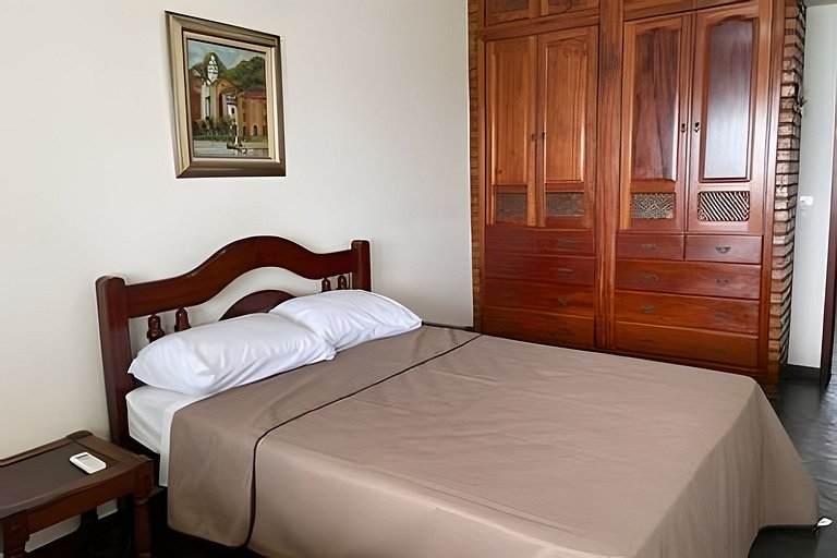 Casa 3 quartos com piscina frente mar no Boqueirão