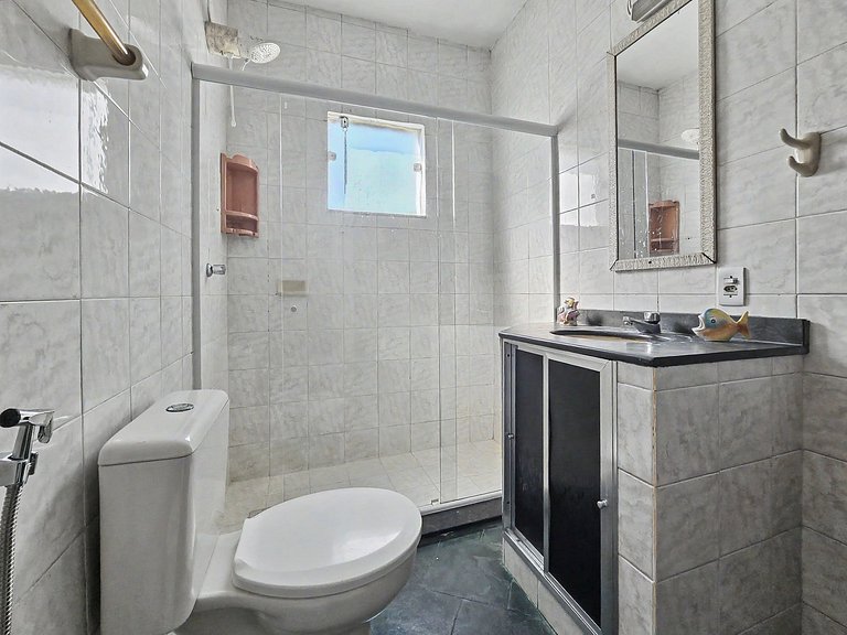 Casa 3 quartos com piscina frente mar no Boqueirão