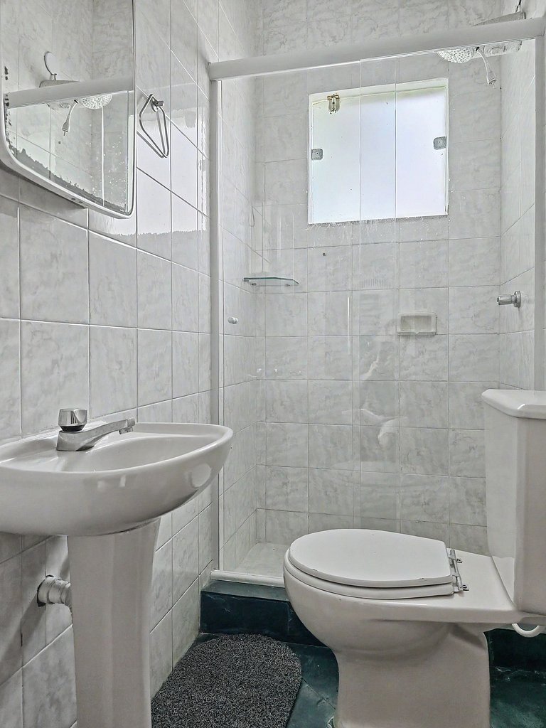 Casa 3 quartos com piscina frente mar no Boqueirão