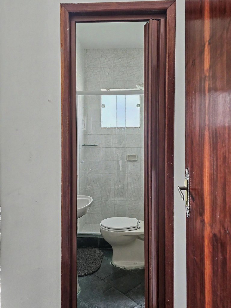 Casa 3 quartos com piscina frente mar no Boqueirão