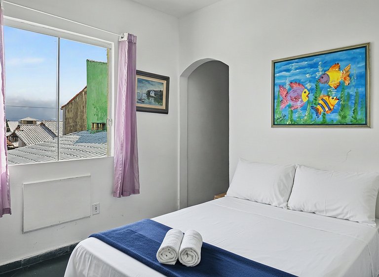 Casa 3 quartos com piscina frente mar no Boqueirão