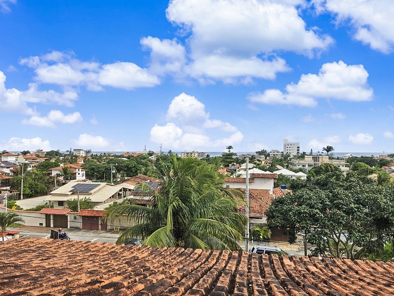 Mansão 4 quartos com piscina para 16 em Itaúna, Saquarema
