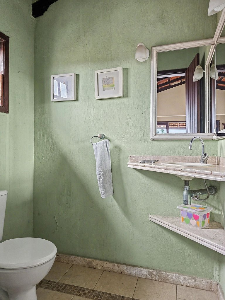 Mansão 4 quartos com piscina para 16 em Itaúna, Saquarema