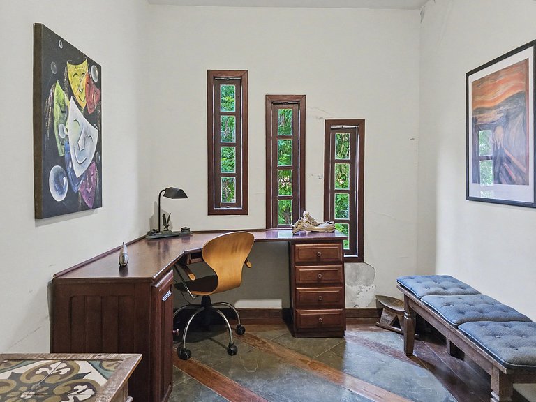 Mansão 4 quartos com piscina para 16 em Itaúna, Saquarema