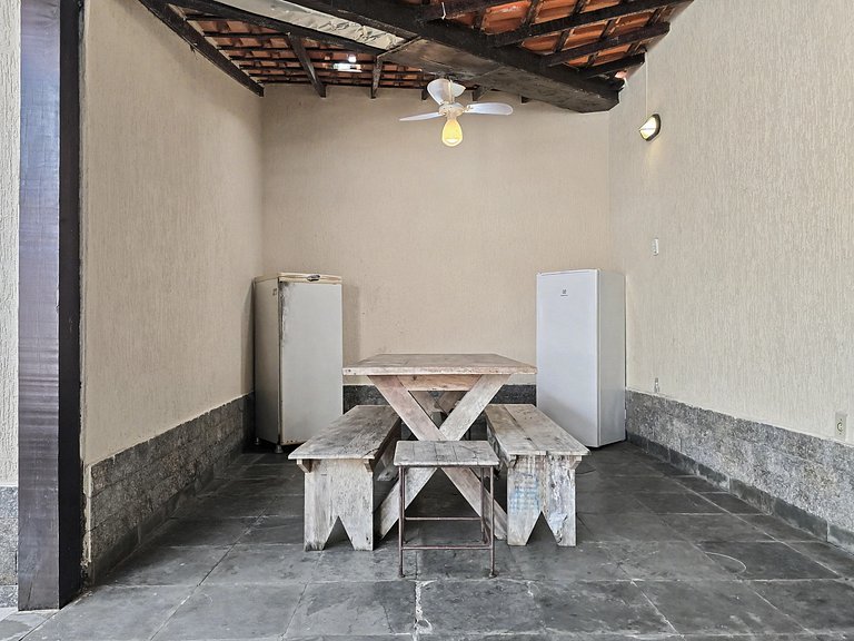Mansão 4 quartos com piscina para 16 em Itaúna, Saquarema