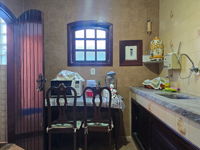 Casa 5 quartos com piscina para 16 no Boqueirão, Saquarema
