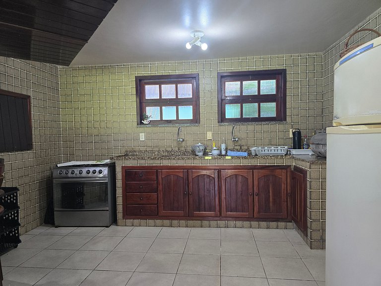 Casa 5 quartos com piscina para 16 no Boqueirão, Saquarema