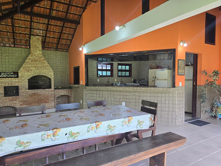 Casa 5 quartos com piscina para 16 no Boqueirão, Saquarema