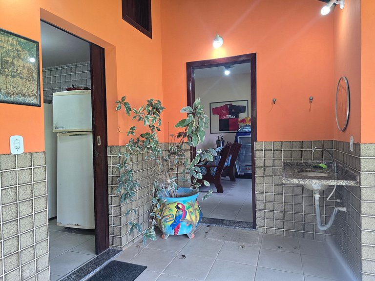 Casa 5 quartos com piscina para 16 no Boqueirão, Saquarema