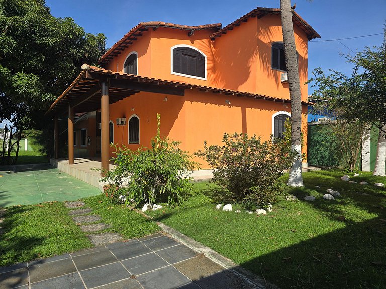 Casa 5 quartos com piscina para 16 no Boqueirão, Saquarema
