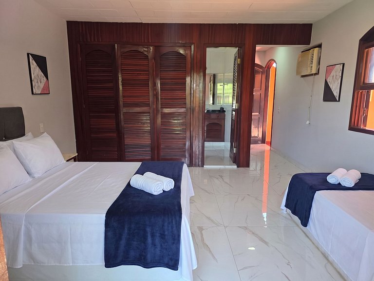 Casa 5 quartos com piscina para 16 no Boqueirão, Saquarema