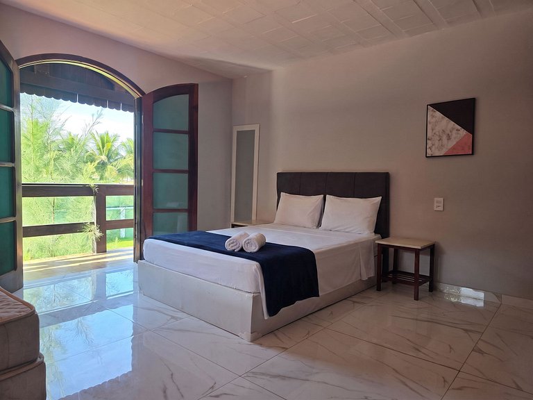 Casa 5 quartos com piscina para 16 no Boqueirão, Saquarema