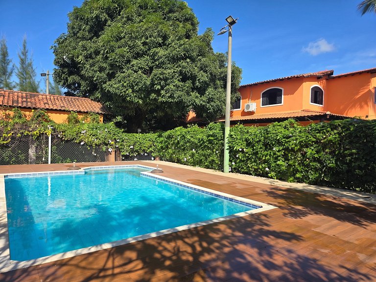 Casa 5 quartos com piscina para 16 no Boqueirão, Saquarema