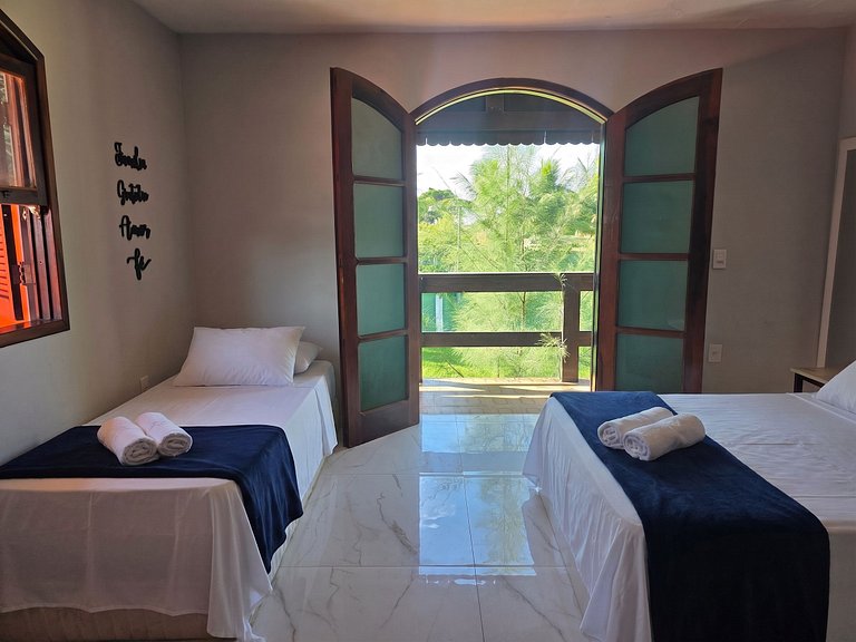 Casa 5 quartos com piscina para 16 no Boqueirão, Saquarema