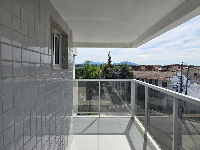 Apê 2 quartos com boa localização em Itaúna, Saquarema