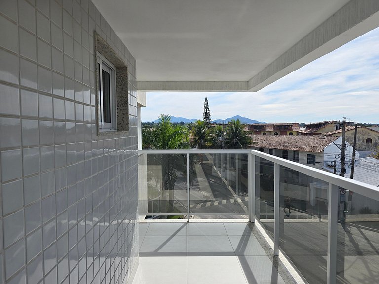Apê 2 quartos com boa localização em Itaúna, Saquarema