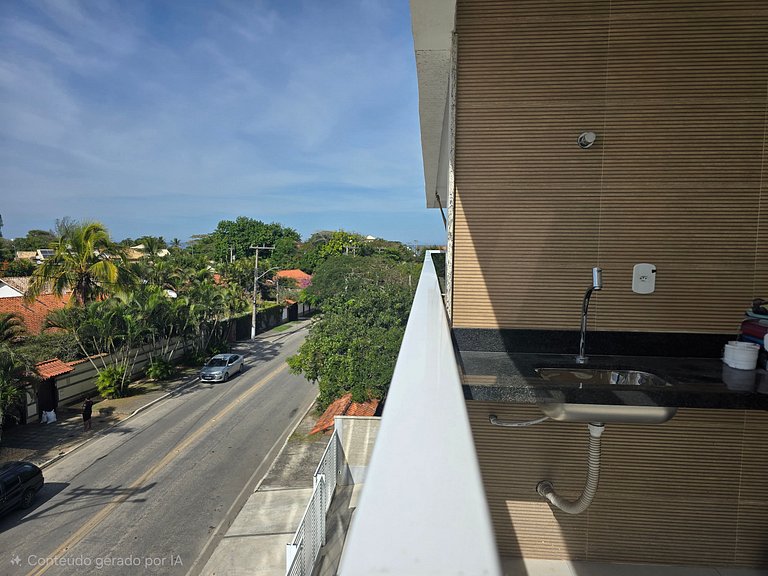 Apê 2 quartos com boa localização em Itaúna, Saquarema