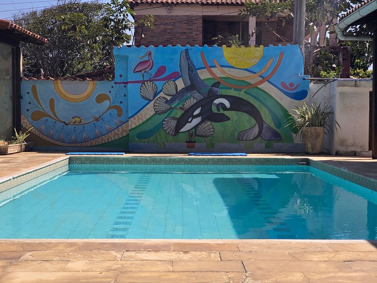 Apê 04 com 2 quartos e acesso à praia em Itaúna, Saquarema