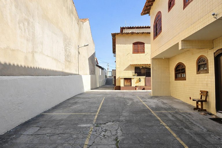 Apê frente ao mar para 4 no Boqueirão, Saquarema
