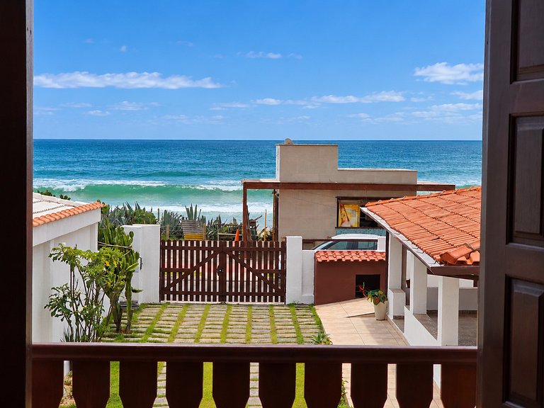 Casa frente ao mar no Gravatá, Saquarema, para 14 pessoas
