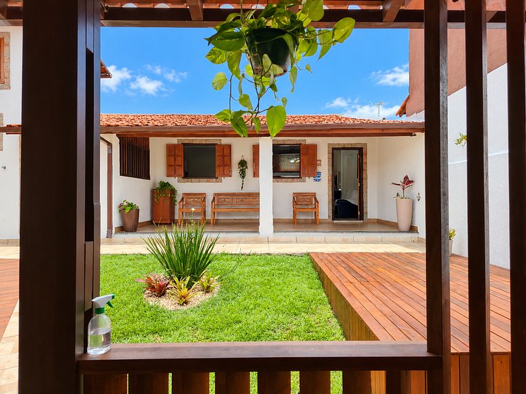 Casa frente ao mar no Gravatá, Saquarema, para 14 pessoas