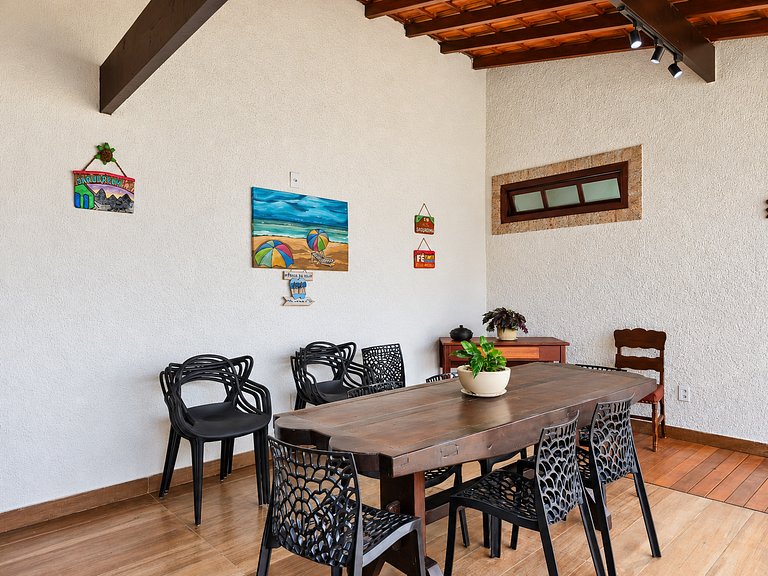 Casa frente ao mar no Gravatá, Saquarema, para 14 pessoas